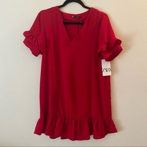 Zara Red Dress Basic